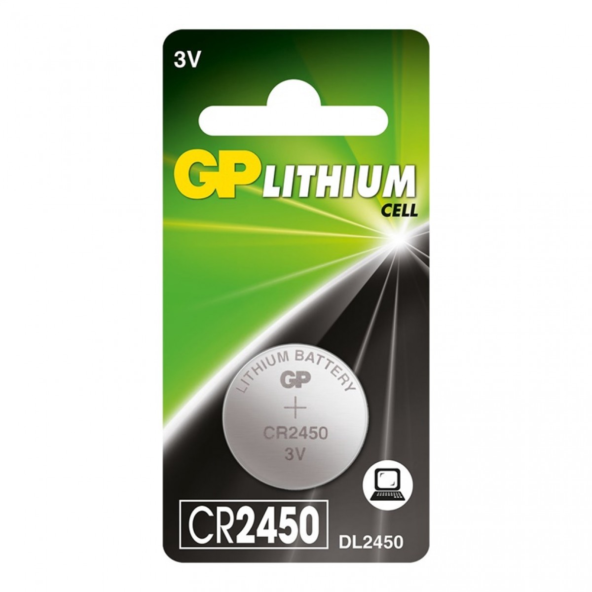 Ličio baterija GP CR2450, 3 V Ličio baterija GP CR2450, 3 V
